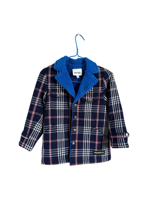 A Blue Coats from Bora Aksu in size 6T for boy. (Front View)