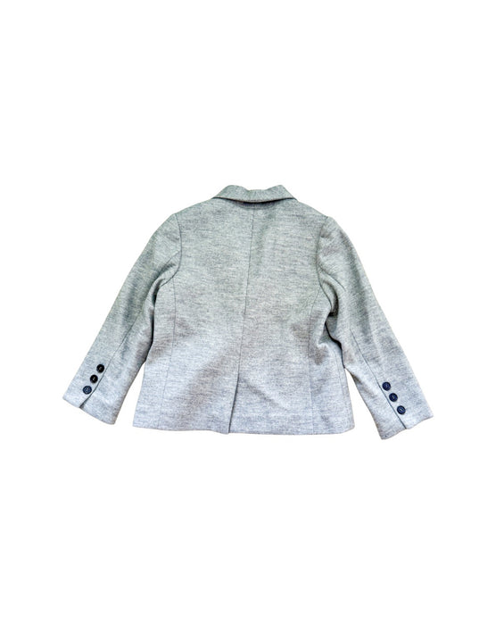 A Grey Blazers from Bora Aksu in size 6T for boy. (Back View)