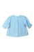 A Blue Long Sleeve Tops from Jacadi in size 6T for girl. (Back View)