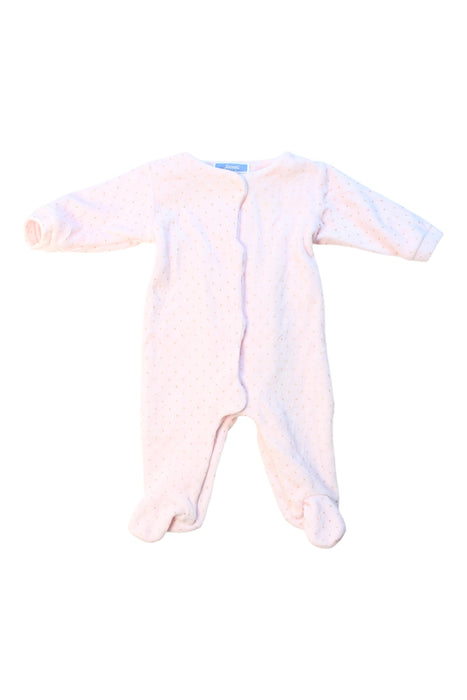 A Pink Onesies from Jacadi in size 18-24M for girl. (Front View)