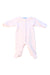 A Pink Onesies from Jacadi in size 18-24M for girl. (Front View)