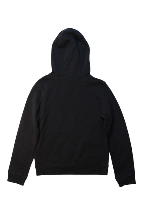 A Black Hooded Sweatshirts from Nike in size 8Y for boy. (Back View)