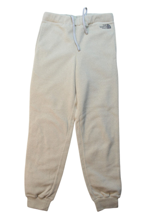 A Ivory Sweatpants from The North Face in size 12Y for neutral. (Front View)