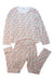 A Multicolour Pyjama Sets from Petit Bateau in size 12Y for girl. (Front View)