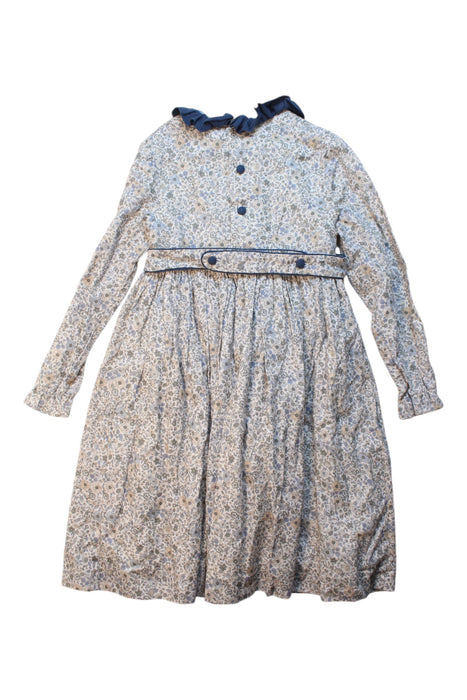 A Multicolour Long Sleeve Dresses from Pepa & Co. in size 8Y for girl. (Back View)