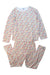 A Multicolour Pyjama Sets from Petit Bateau in size 12Y for girl. (Front View)