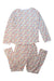 A Multicolour Pyjama Sets from Petit Bateau in size 12Y for girl. (Back View)