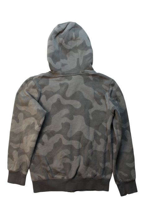 A Grey Lightweight Jackets from Nike in size 12Y for boy. (Back View)