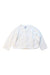 A White Cardigans from Petit Bateau in size 2T for girl. (Front View)