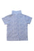 A Blue Short Sleeve Shirts from Petit Bateau in size 5T for boy. (Back View)