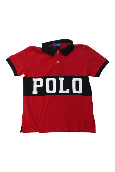 A Multicolour Short Sleeve Polos from Polo Ralph Lauren in size 5T for boy. (Front View)