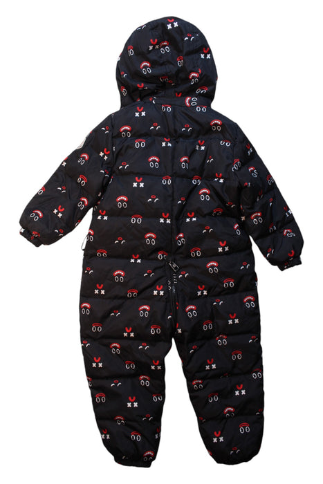 A Multicolour Snowsuits from Moncler in size 3T for neutral. (Back View)