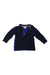 A Navy Long Sleeve Polos from Paul Smith in size 0-3M for boy. (Front View)