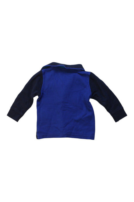 A Navy Long Sleeve Polos from Paul Smith in size 0-3M for boy. (Back View)