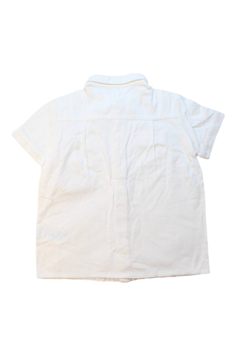 A White Short Sleeve Shirts from Nicholas & Bears in size 8Y for boy. (Back View)