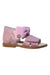 A Pink Sandals from Florens in size 12-18M for girl. (Front View)