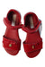 A Red Sandals from Dolce & Gabbana in size 4T for girl. (Back View)