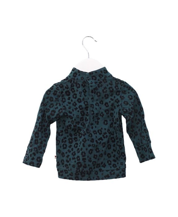 A Green Long Sleeve Tops from Mamas & Papas in size 6-12M for girl. (Back View)