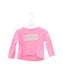 A Pink Long Sleeve Tops from DKNY in size 12-18M for girl. (Front View)