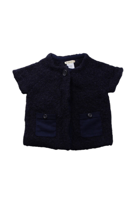 A Navy Outerwear Vests from Crewcuts in size 3T for neutral. (Front View)