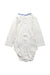 A White Long Sleeve Bodysuits from Little Marc Jacobs in size 6-12M for neutral. (Back View)