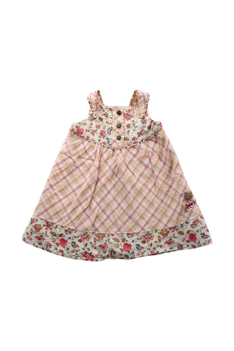 A Multicolour Sleeveless Dresses from Kenzo in size 6-12M for girl. (Front View)