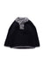 A Navy Capes & Ponchos from Jacadi in size 6-12M for neutral. (Front View)