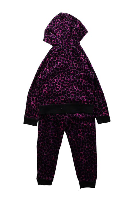 A Purple Pants Sets from Juicy Couture in size 3T for girl. (Back View)