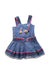 A Blue Sleeveless Dresses from Nicholas & Bears in size 6-12M for girl. (Front View)