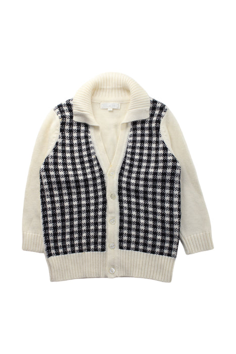 A Black-White Cardigans from Nicholas & Bears in size 2T for neutral. (Front View)