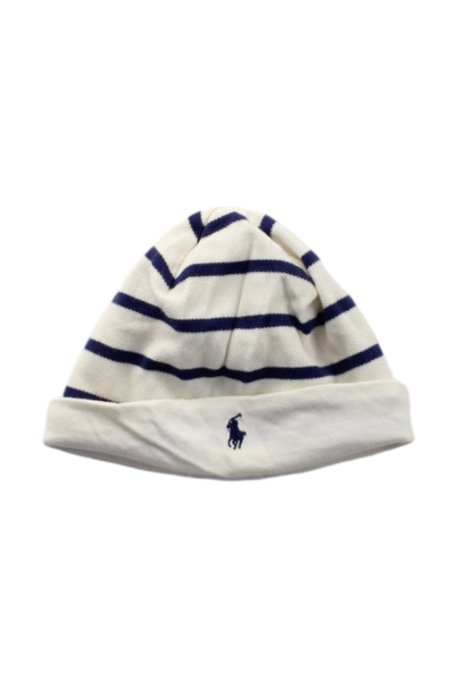 A White Beanies from Ralph Lauren in size O/S for neutral. (Front View)