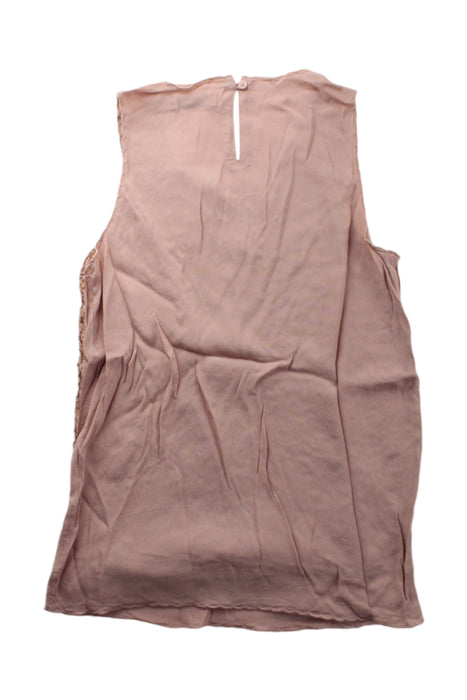 A Metallic Sleeveless Tops from Stella McCartney in size 12Y for girl. (Back View)