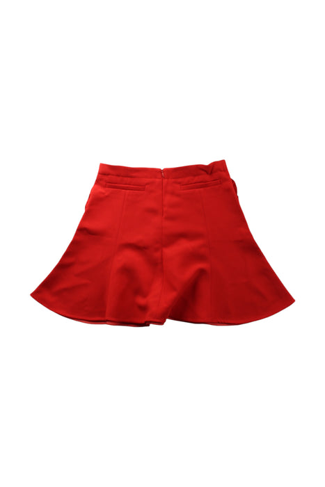 A Red Short Skirts from Bora Aksu in size 10Y for girl. (Back View)