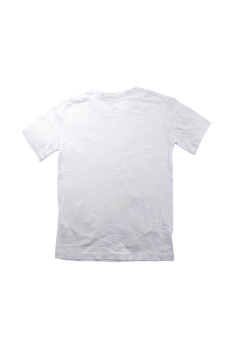 A White Short Sleeve T Shirts from Air Jordan in size 12Y for neutral. (Back View)