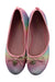 A Multicolour Flats from Angel's Face in size 11Y for girl. (Back View)