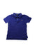 A Blue Short Sleeve Polos from Polo Ralph Lauren in size 4T for boy. (Front View)