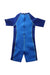 A Blue Wetsuits from Arena in size 4T for neutral. (Back View)