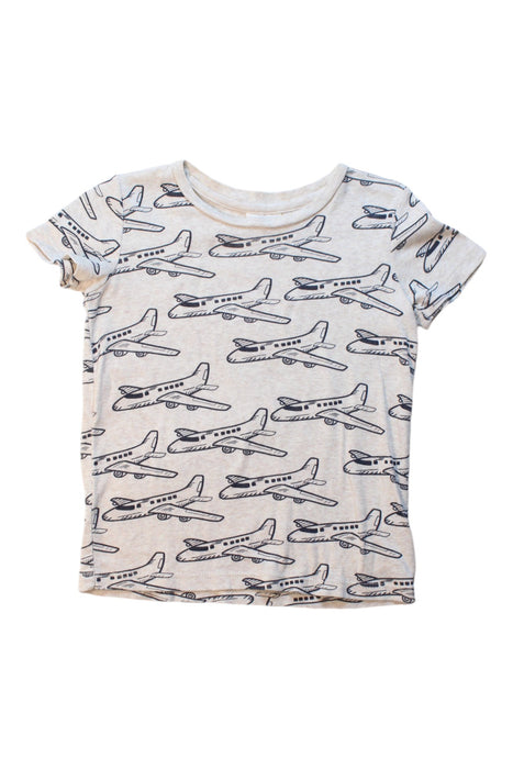 A Grey Short Sleeve T Shirts from Seed in size 3T for boy. (Front View)