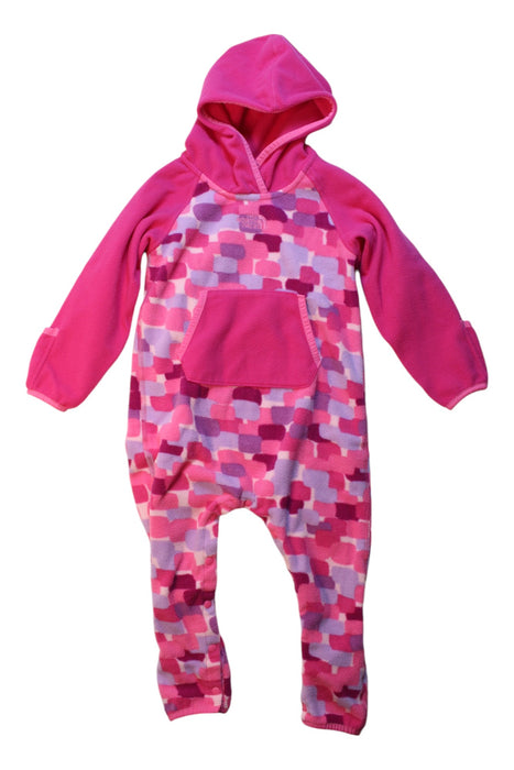 A Multicolour Snowsuits from The North Face in size 18-24M for girl. (Front View)