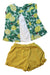 A Multicolour Shorts Sets from Hakka in size 12-18M for girl. (Back View)