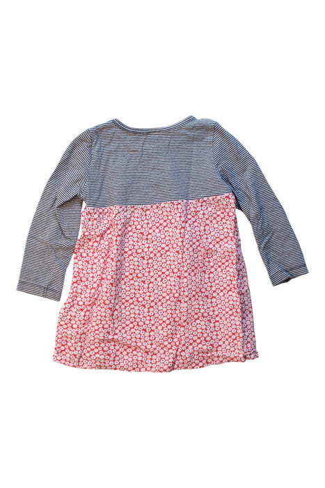 A Grey Long Sleeve Dresses from Seed in size 18-24M for girl. (Back View)