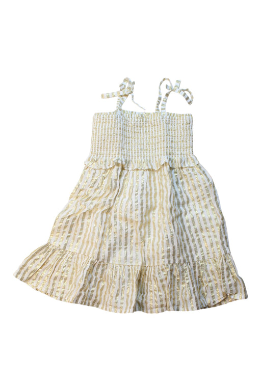 A Ivory Sleeveless Dresses from Crewcuts in size 3T for girl. (Front View)