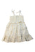 A Ivory Sleeveless Dresses from Crewcuts in size 3T for girl. (Back View)