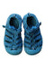 A Blue Sandals from Keen in size 5T for boy. (Back View)