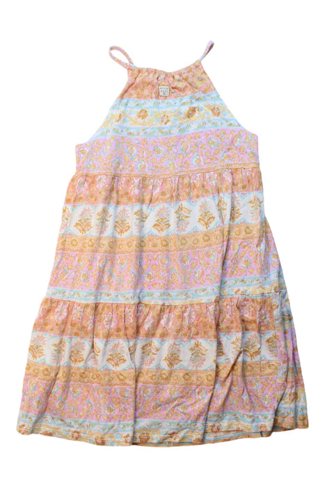 A Multicolour Sleeveless Dresses from Billabong in size 6T for girl. (Back View)