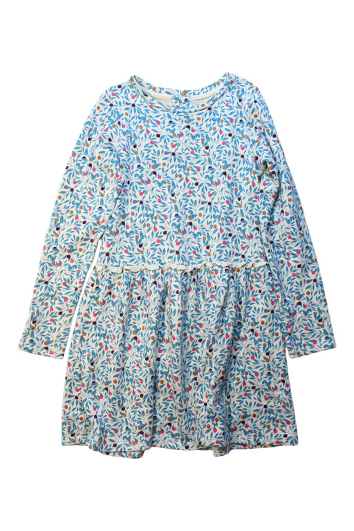 A Multicolour Long Sleeve Dresses from Petit Bateau in size 10Y for girl. (Front View)