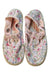 A Pink Espadrilles from Cienta in size 4T for girl. (Back View)