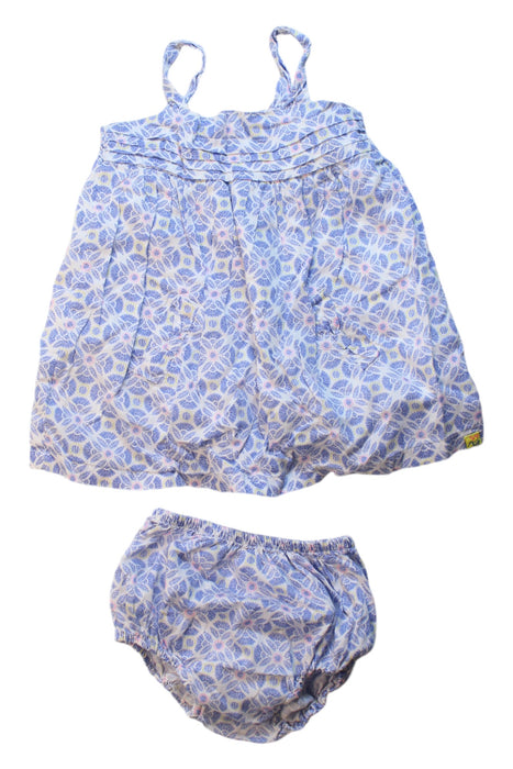 A Blue Shorts Sets from Sergent Major in size 6-12M for girl. (Front View)