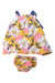 A Multicolour Shorts Sets from Jack & Milly in size 18-24M for girl. (Front View)