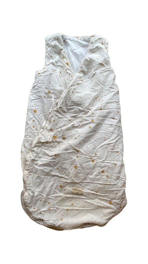 A White Sleepsacs from Nobodinoz in size 18-24M for neutral. (Front View)